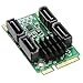 IO Crest 4 Port SATA III Mini Pci-E Controller Card Components Other SI-MPE40125