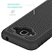 OEAGO Samsung Galaxy J3 6 (2016) Case, Galaxy J3 V J3V Case, Galaxy Sky Case, Galaxy Amp Prime Case, Galaxy Express Prime Case, Galaxy Sol Case, Shock-Absorption Dual Layer Defender Cover - Black