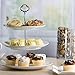 Klikel 3 Tiered Serving Stand - Serving Tray For Parties - Square Platter For Cupcakes Fruits Dessert or Tea - Cake Pop Stand And Buffet Server