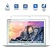 Macbook Air 13 inch Laptop Screen Protector，Full Coverage Tempered Glass Screen Protector for apple Macbook Air 13.3 inch with Anti-fingerprint Bubble-Free Crystal Clear