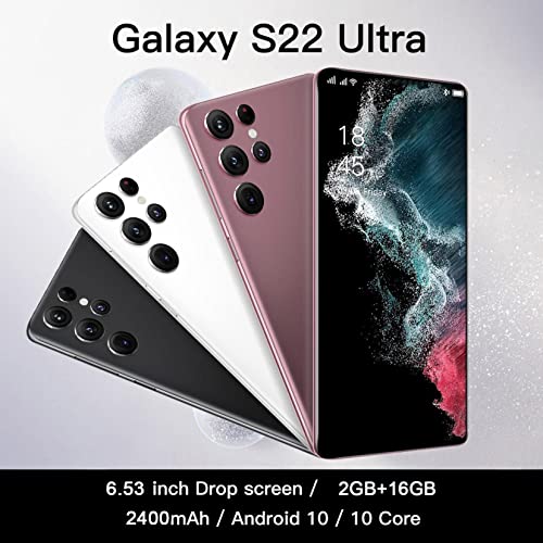 5G Cell Phone Andr𝚘id 6.0 Smartphone with 6.53inch HD Screen Dual