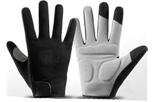 WULI Cycling Full Finger Gloves Strengthen The Palms of Men and Women's Summer Thin and Breathable