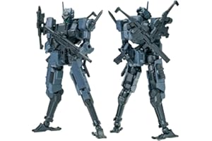LEBOO Sheik Mainland 1/18 Model Kit,3.75in 2PCS 3MIN-A Series Standard Wolf Squad Grey Assembled Mecha Action Figure Age 15+