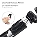 Potok Selfie Stick Monopod with Integrated Tripod and Bluetooth Remote Shutter. Extendable Wireless Selfie Stick. for iPhone X/8/8P/7/7P/6s/6P/5S/SE, Samsung Galaxy S6,S7,S8, Android