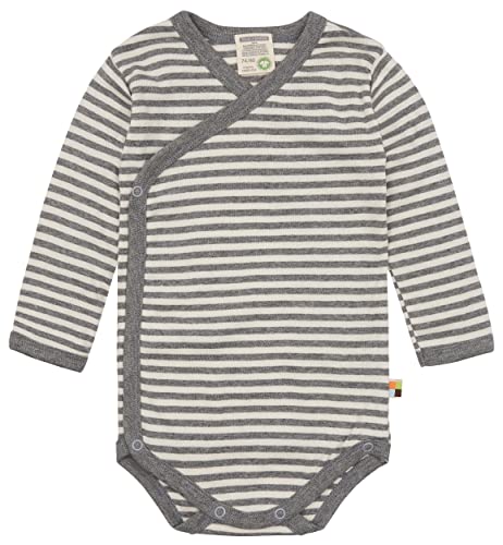 loud + proud Body à Langer, certifié Gots Ensemble de sous-vêtements Enfant, Gris, 74/80 cm Mixte bébé