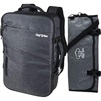 Chef Knife Backpack Set with Roll Bag | 20+ Pockets for Knives & Kitchen Utensils Tools | Large Pockets for Tablets & Notebooks | Great Gift for Executive Chefs & Culinary Students