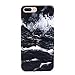 GOLINK iPhone 7 Plus Case/iPhone 8 Plus Oil Painting Case, IMD Printing Slim-Fit Anti-Scratch Shock Proof Anti-Finger Print Flexible TPU Gel Case for iPhone 7/8 Plus - Dark Sea