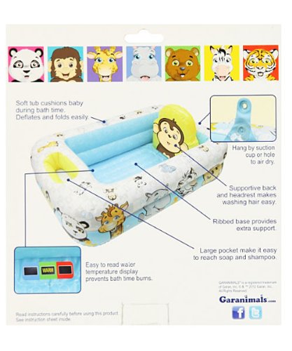garanimals inflatable baby bathtub