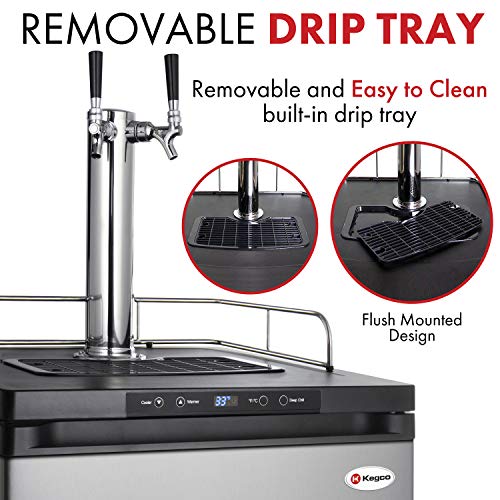 Kegco MDK309SS01 Keg Dispenser, Stainless Steel Pricepulse