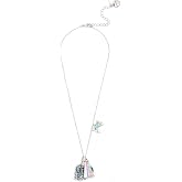 Betsey Johnson Women's Kick Off CHEER Pom Pom Charm Pendant Necklace