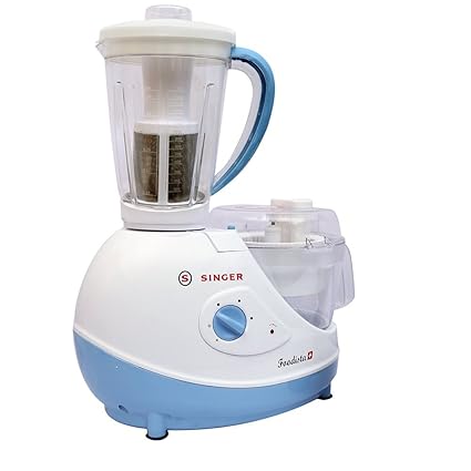 Singer Foodista Plus 600 Watts Food Processor with 14 Attachements