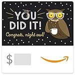 Amazon eGift Card - Graduation Owl