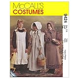 McCall's Patterns M9424 Girls' Pioneer Costumes, Size SML
