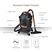 Tacklife Wet Dry Vacuum 5 Gallon, 5.5 Peak HP with 20 FT Clean Range, 4-layer Filtration System and Safety Buoy Technology for Dry/Wet/Blowing, Multipurpose Accessories Included - PVC01A