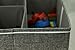 Brick Nation Stackable Storage Container - Lego Compatible Storage and Organizer Containers with Organization Dividers for Stackable Bricks, Blocks, Art Supplies & Other Small Toys