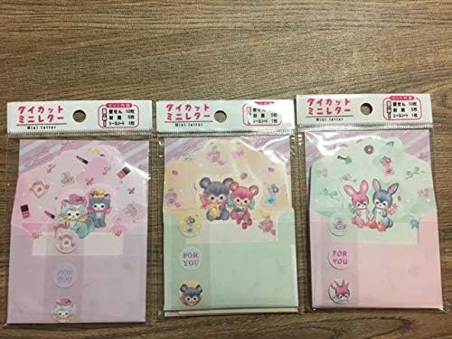 Amazon Co Jp 素人保管品 チャーミングドリーミィ ダイカットミニレター3種まとめて ホビー 通販