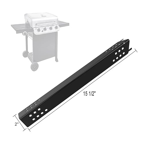 thumbnail interactive-video image 1 of Utheer Stainless Steel Grill Replacement Parts For Charbroil Advantage Series 4 Burner - Burner Tubes, Heat Plates, Crossover Tube 1 of 4