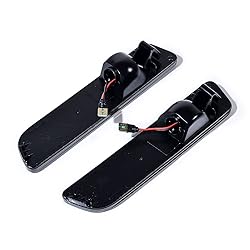 Astra Depot 2PCS Smoked Lens LED Side Marker Lights
