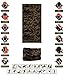 9PCS Headwear, Headband Scarf Bandanna Headwrap Mask Neckwarmer & More 12-in-1 Multifunctional Stretchable Sport & Casual (9PC.Camouflage New Series.2)