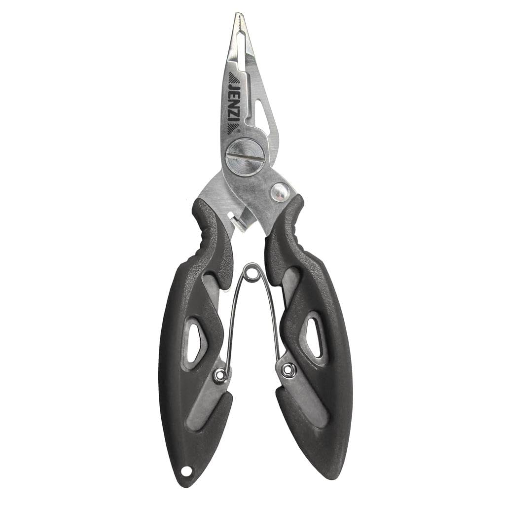 Jenzi A pair of scissors for braided and monofilament cords & split ring function for micro split rings + free Petri Heil! sticker.