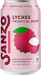 Sanzo Lychee Sparkling Water, 12 FZ