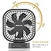 OPOLAR Battery Operated Fan, 5200Ma Rechargeable Battery Powered Fan, Strong Wind But Quiet, Timer Setting, USB or Battery Powered for Office or Outdoor, Small Mini Personal Desk Fan