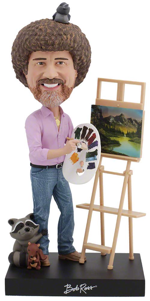 Bob Ross Bobblehead, Collectible Bobblehead Figurines Stand at Over 8” Tall New 814089011822 eBay