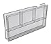 EasyPAG Mesh Collection Desk Drawer Accessories Organizer,11.5 x 6.25 x 1.25 inch Silver