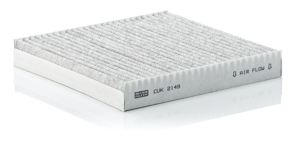 MANN-FILTER CUK 2149 Cabin Air Filter - Pollen Filter with Activated Carbon - for Cars + Transporters