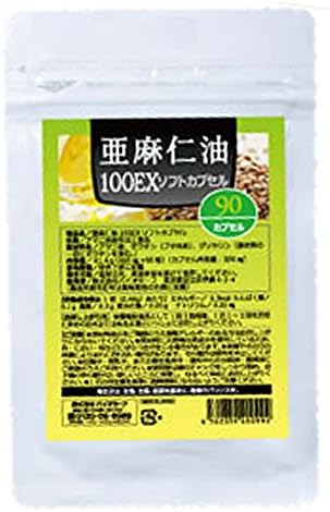 Linseed oil omega-3 Supplements "linseed oil 100EX soft capsule 90 grain" linseed oil sweet to the oil healthy life expectancy