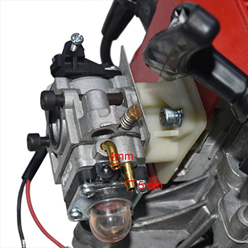 JCMOTO Complete 49cc 2 Stroke Engine Motor for Mini Pocket Bike Gas G-Scooter ATV Quad Bicycle