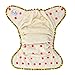 ALVABABY One Size Cute Bamboo Fitted Diaper Fits Under 28lbs FT01