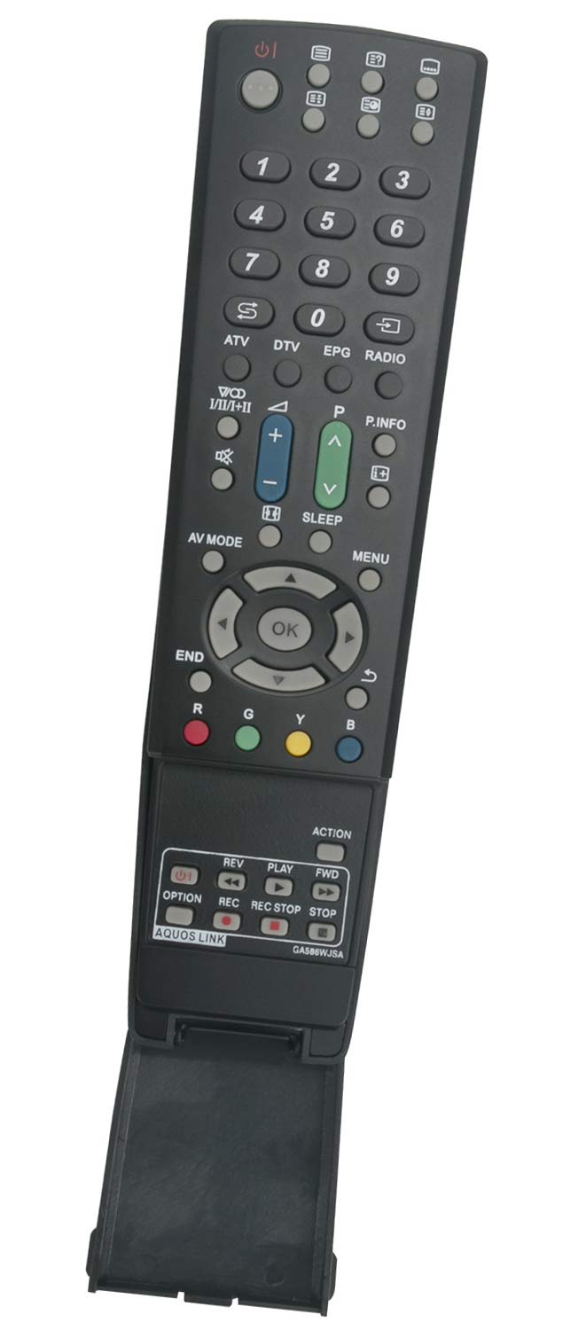 ALLIMITY GA586WJSA Remote Control Replace Fit for TV LC-40LE700E LC-32DH65E LC-32LU700E LC-37XL8E LC-32B20E LC-32LE600E LC-42DH77E LC-46DH77S LC-32LU705E