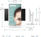 BenQ GW2790QT 27" QHD USB-C Ergo Eye-Care Monitor Noise Filter Speakers Mic view 5