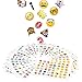 Funny Emoji Stickers 28 Sheets 1344 Emojis Faces Stickers Kids and Adults Love Perfect for Journal Plan Kids’ Party and Education Aid