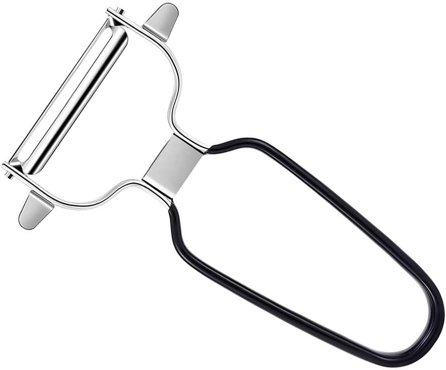 Ultra Sharp Stainless Steel Vegetable Peeler For Potatoes Cucumber Carrots, All Fruits & Veggies(Black)