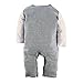 Big Elephant Baby Boys' 1 Piece Bear Long Sleeve Romper with Hat G82