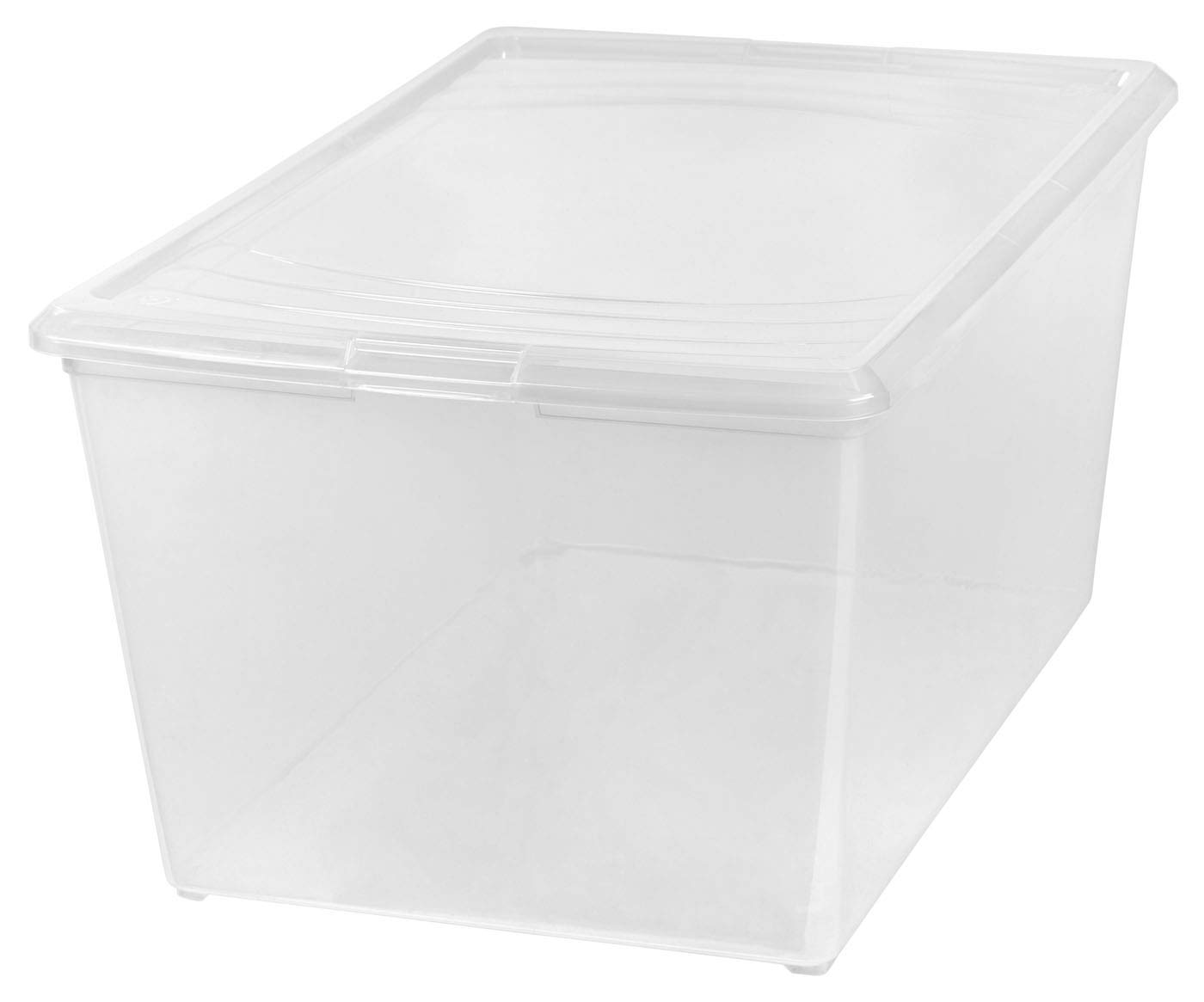 IRIS 64 Quart Modular Storage Box, Clear Amazon.in Home & Kitchen