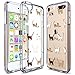 ULAK iPod Touch 6 Case, iPod Touch 7 Case, Slim Fit Hybrid Bumper TPU/Scratch Resistant Hard PC Back/Corner Shock Absorption Case for Apple iPod Touch 5th 6th 7th Generation, Cat