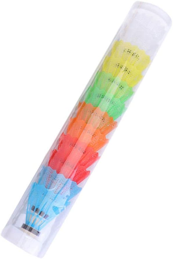 BESPORTBLE Pack of 24 Badminton Shuttlecocks Badminton Plastic Ball Foam Head for Kids Adults Sport Activities Exercise Random Color : Sports & Outdoors