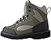 Caddis Men's Northern Guide Lightweight Taupe and Green EcoSmart Grip Sole Wading Shoe, 10