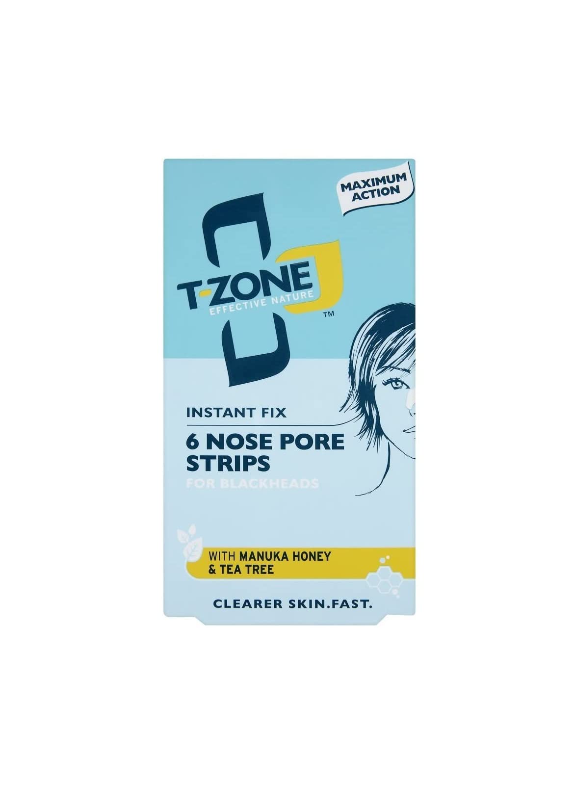 T-Zone Instant Fix Nose Pore Strips (Packaging May Vary)