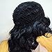 Alan Hair Beautiful Summer Natural Black Color Body wave Wigs, High-Temperature Synthetic Fiber Wavy Wig for Black Women