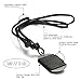 OIDEA Hip Hop Dog Tag Dual Leather Strap Wrapped Leather Chain Necklace for Men Birthday Gift, Size Adjustable