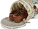 Malirona Gym Bag Canvas Gym Duffel Women Sports Duffels Bag with Shoes Compartment 17 Inch