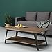 ZINUS Wood Metal Coffee Table
