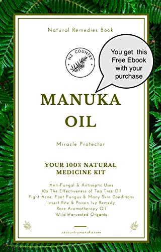 NZ Country 100% Manuka Oil 10X Potency of Tea Tree Oil 10ml