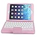 NEWSTYLE Apple iPad mini 3 / iPad mini 2 / iPad mini Case - Wireless Bluetooth Keyboard Cover For iPad Mini 3rd Gen (2014 Released) / iPad Mini 2 with Retina Display / iPad Mini - Pink Color