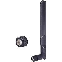 Antenne 4G LTE Bingfu 8dBi SMA Mâle - Pour Routeur Free, SFR, Orange, Bouygues - Compatible Modem, Caméra, IoT