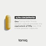 Toniiq Milk Thistle 500 mg 50:1 Extract 80% Silymarin 90 Capsules view 5
